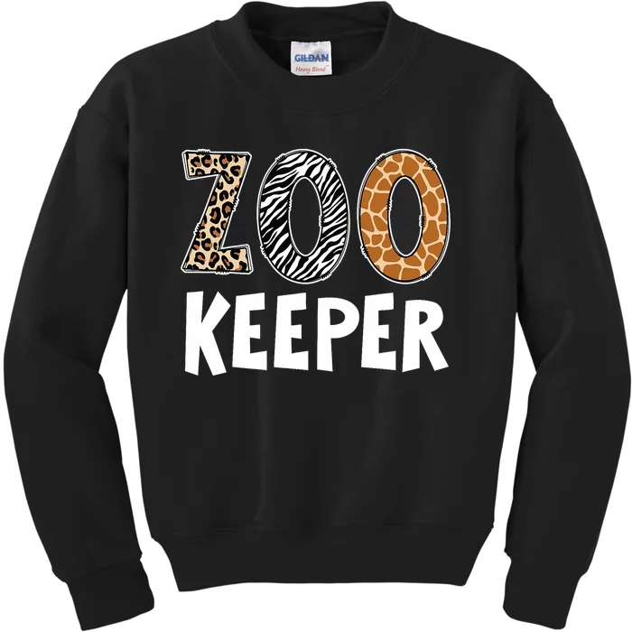 Zookeeper Zoo Keeper Costume Adult Animals Wildlife Safari Kids Sweatshirt