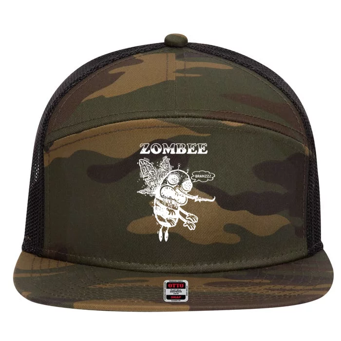 Zombee 7 Panel Mesh Trucker Snapback Hat