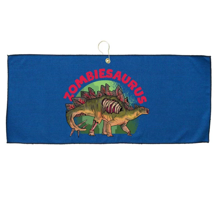 Zombiesaurus Large Microfiber Waffle Golf Towel