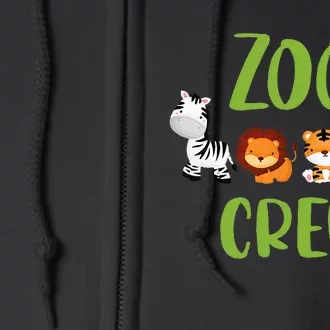 Zoologist Zookeeper Zoo Full Zip Hoodie