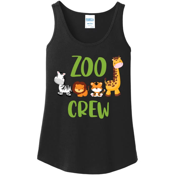 Zoologist Zookeeper Zoo Ladies Essential Tank