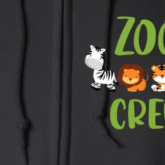 Zoologist Zookeeper Zoo Full Zip Hoodie