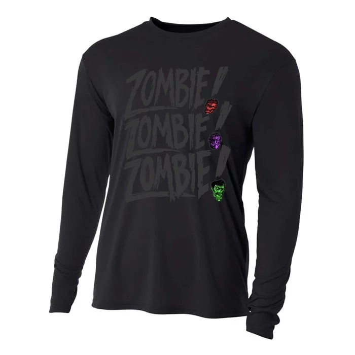 Zombie Zombie Zombie Cooling Performance Long Sleeve Crew