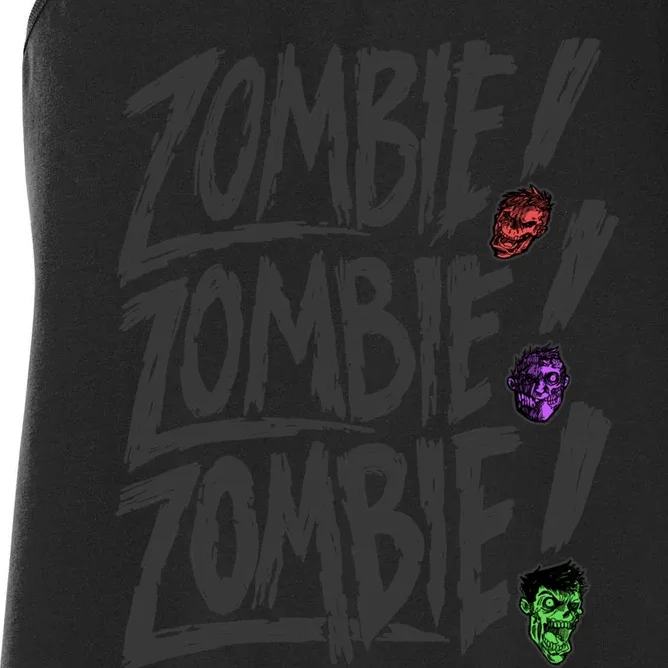 Zombie Zombie Zombie Women's Racerback Tank